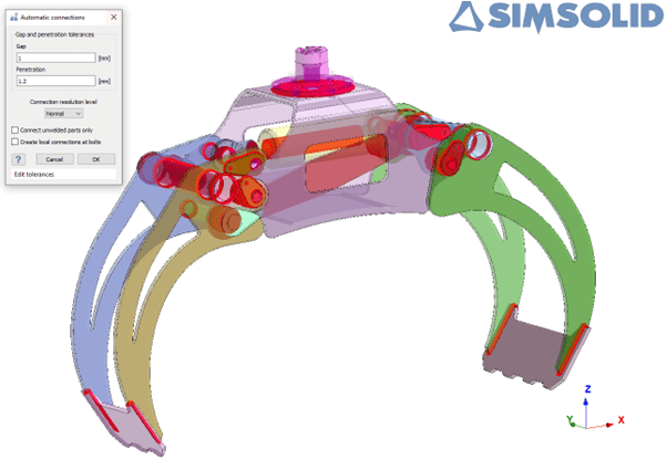 SimSolid Contacts: