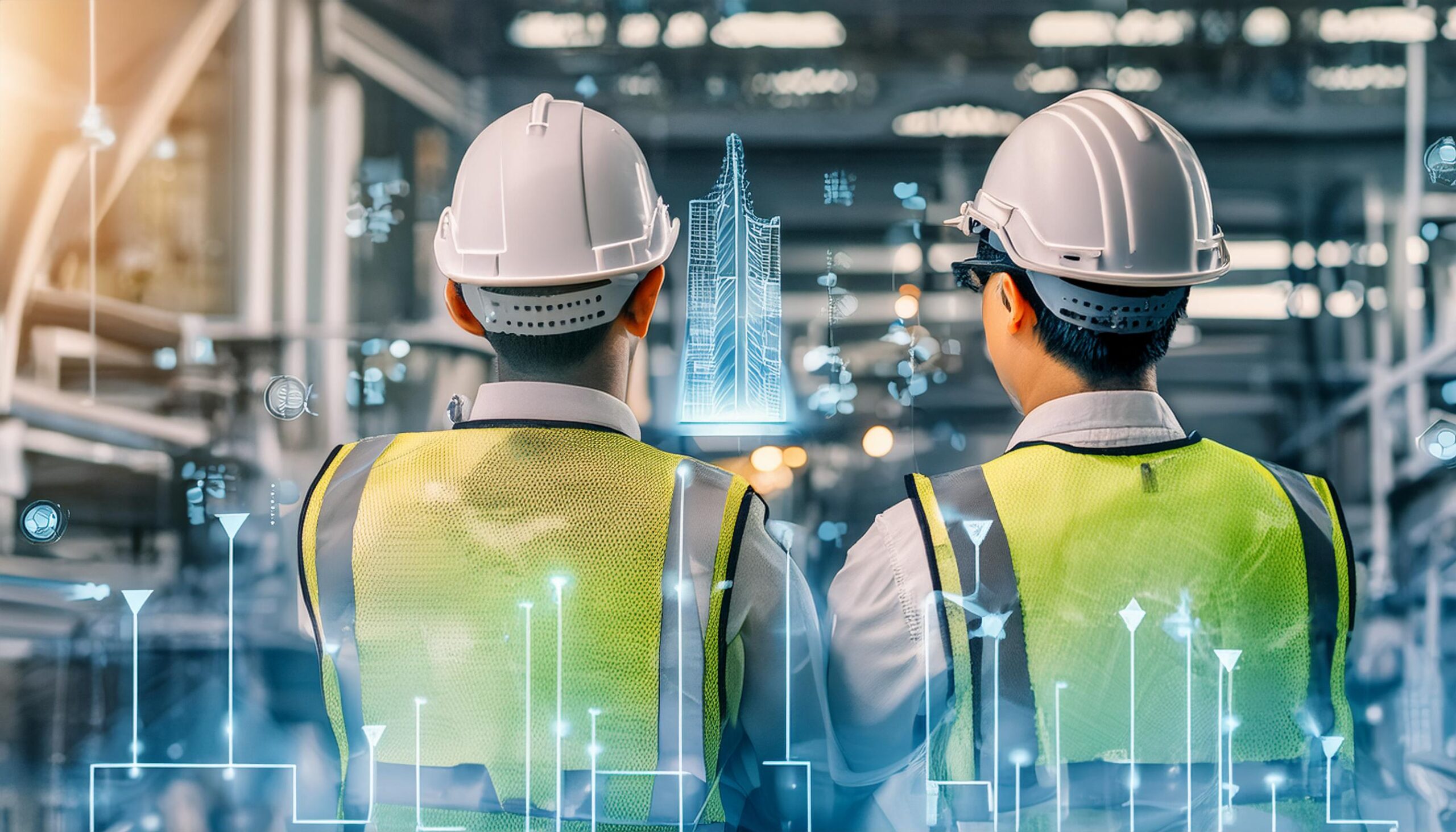 Digital Twins are virtual models connected to real-world physical assets. They use live and 1