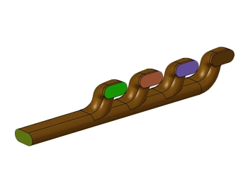 Altair HyperMesh CFD meshing workflow, showcasing high-quality computational fluid dynamics (CFD) mesh generation for accurate aerodynamic and thermal simulations.